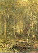 Ivan Shishkin Backwoods oil painting artist